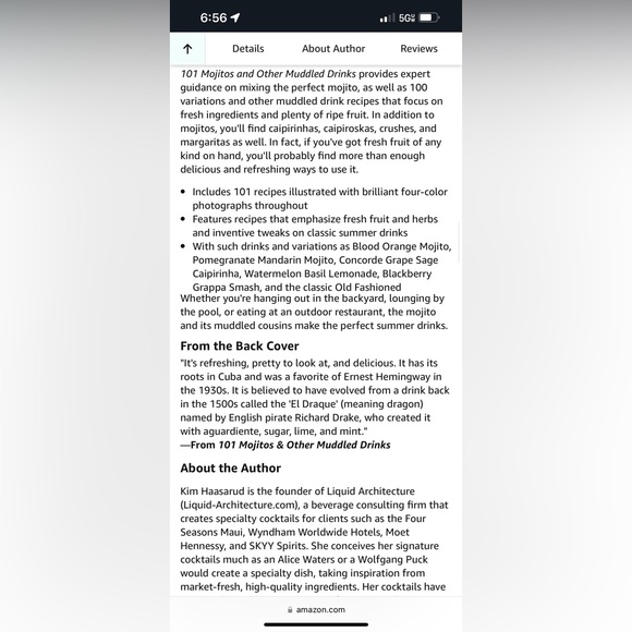 101 Mojitos and other muddled drinks by Kim Hassarud. New! - Picture 7 of 8